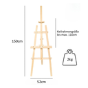 Staffelei 150cm