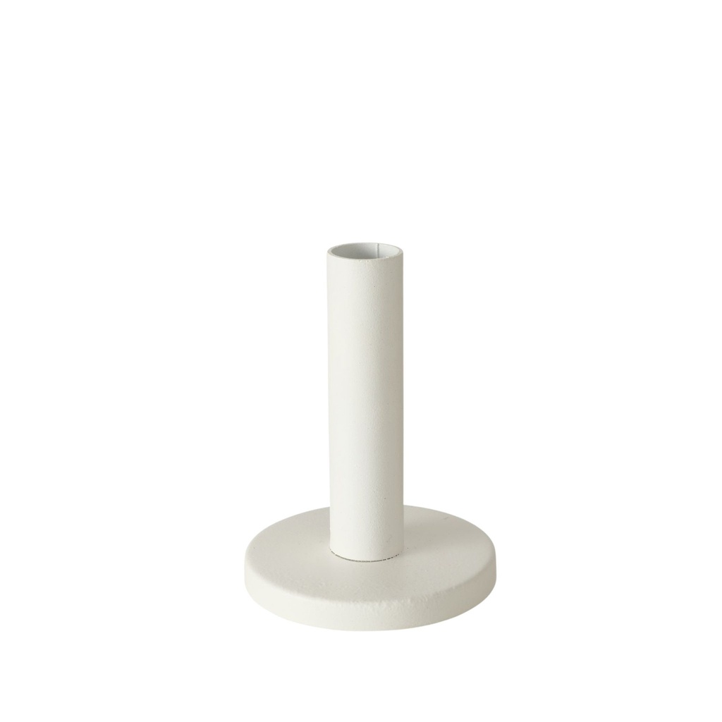 Stabkerzenhalter Falko weiß - mittel - 11,5cm