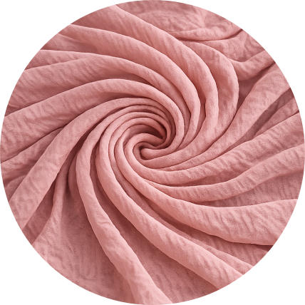 Tischläufer - Musselin - Altrosa