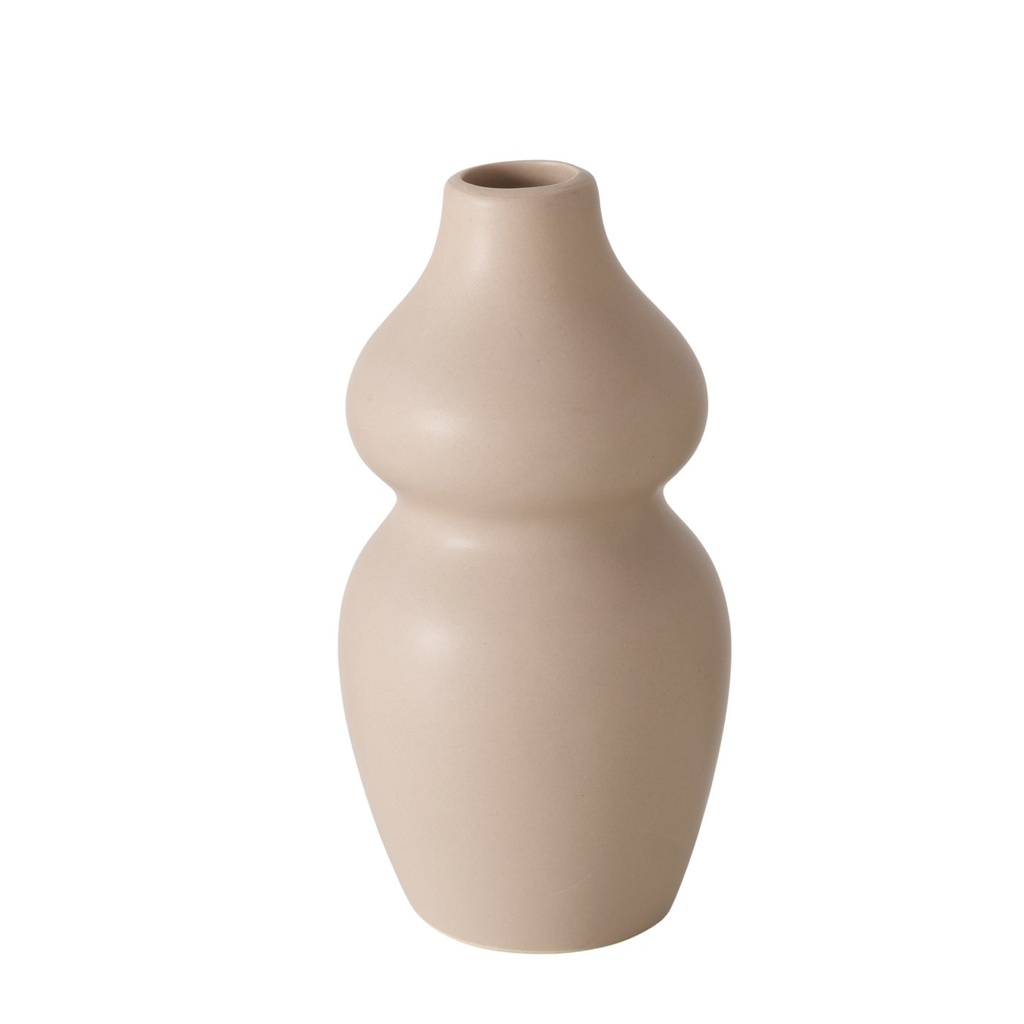 Tischvase Amara Beige