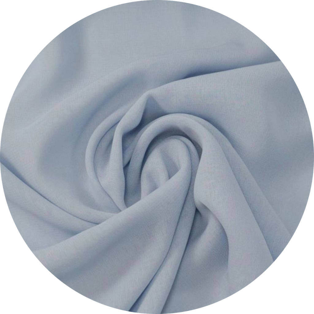Tischläufer - Chiffon - Dusty Blue