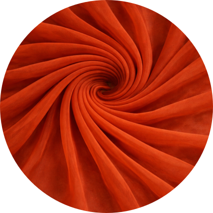 Tischläufer - Chiffon - Terracotta