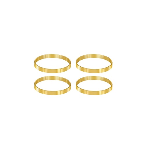 [VT0602-001001] Serviettenring Gold
