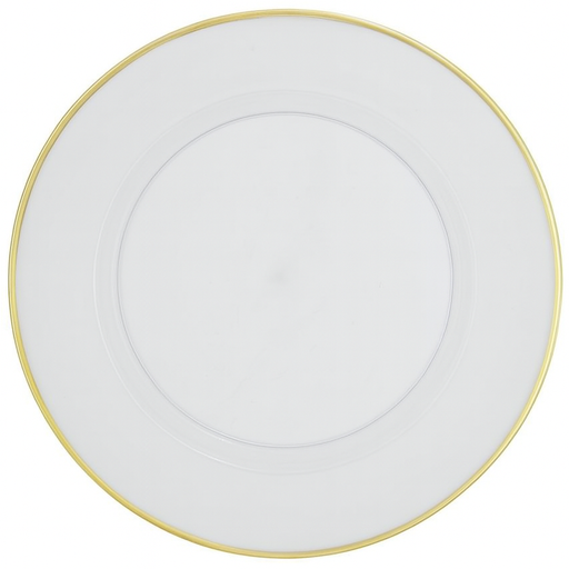 Platzteller mit Goldrand